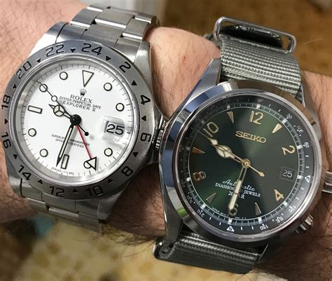 seiko rolex explorer models